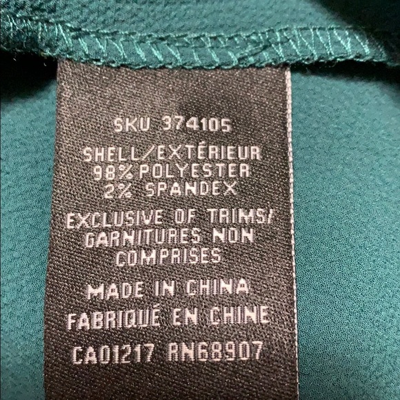 le chateau tunic. Dark green. High low. Plus size - Picture 7 of 8